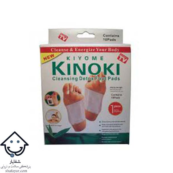 پد دفع سموم بدن و پا مدل kinoki