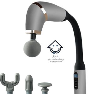 تصویر ماساژور تفنگی دیجیتال بلو ایدیا مدل BLD-339 با بدنه ABS و دسته بلند