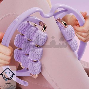 ماساژور گیره‌ای دایره‌ای پا، ماساژور غلتکی دستی برای گردن، بازو، ران، رفع خستگی
