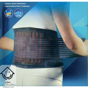 کمربند طبی نرم آتل دار با کش الاستیک