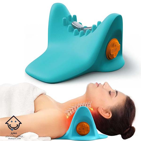 ماساژور حرارتی گردن مناسب دیسک گردن و شل کننده شانه